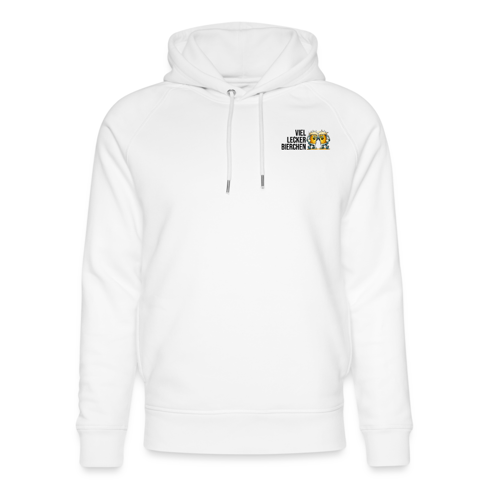 Viel Lecker Bierchen Hoodie Unisex - white