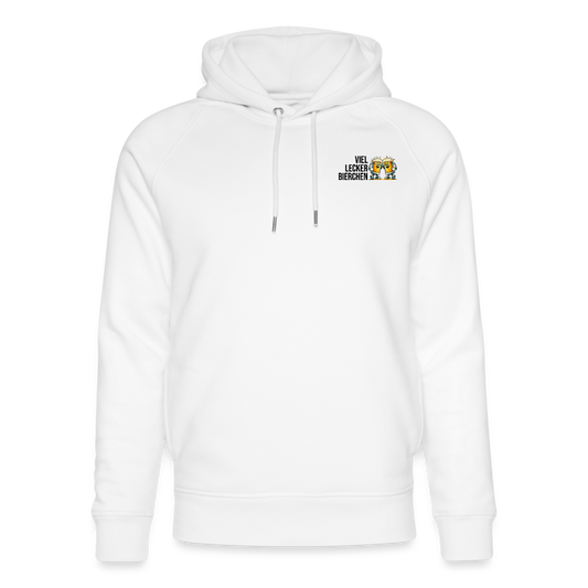 Viel Lecker Bierchen Hoodie Unisex - white