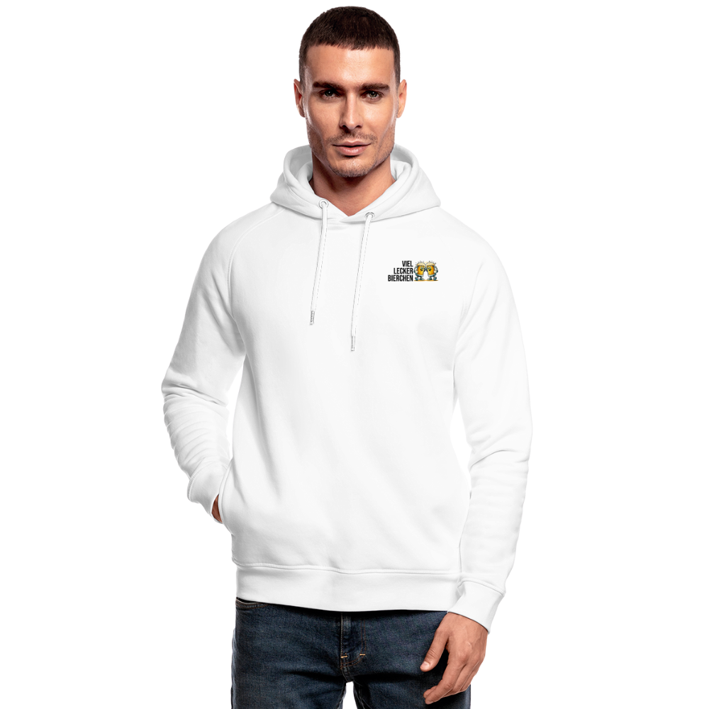 Viel Lecker Bierchen Hoodie Unisex - white