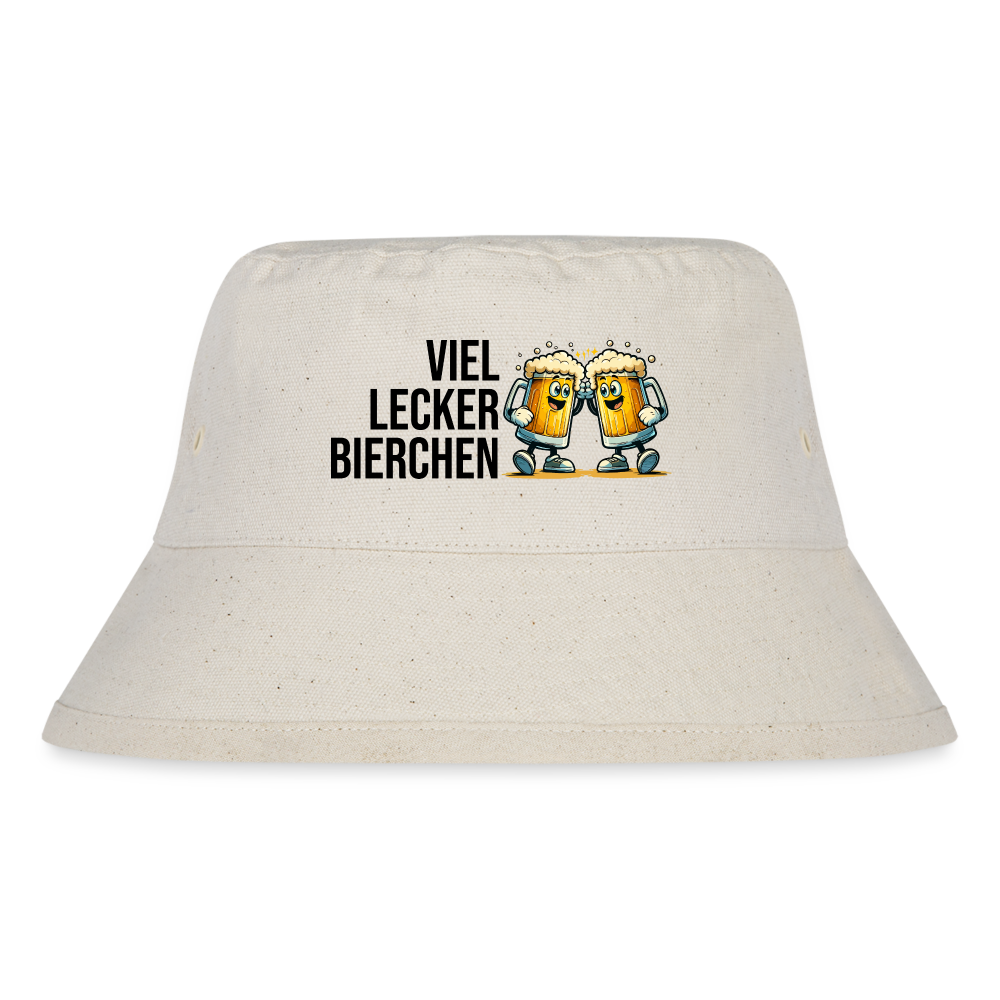 Viel Lecker Bierchen Bucket Hat - Naturweiß