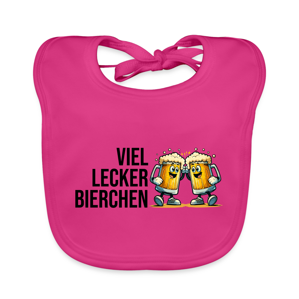 Viel Lecker Bierchen Lätzchen - Fuchsia