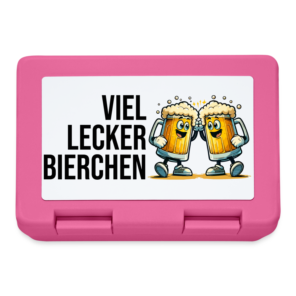 Viel Lecker Bierchen Brotdose - Pink