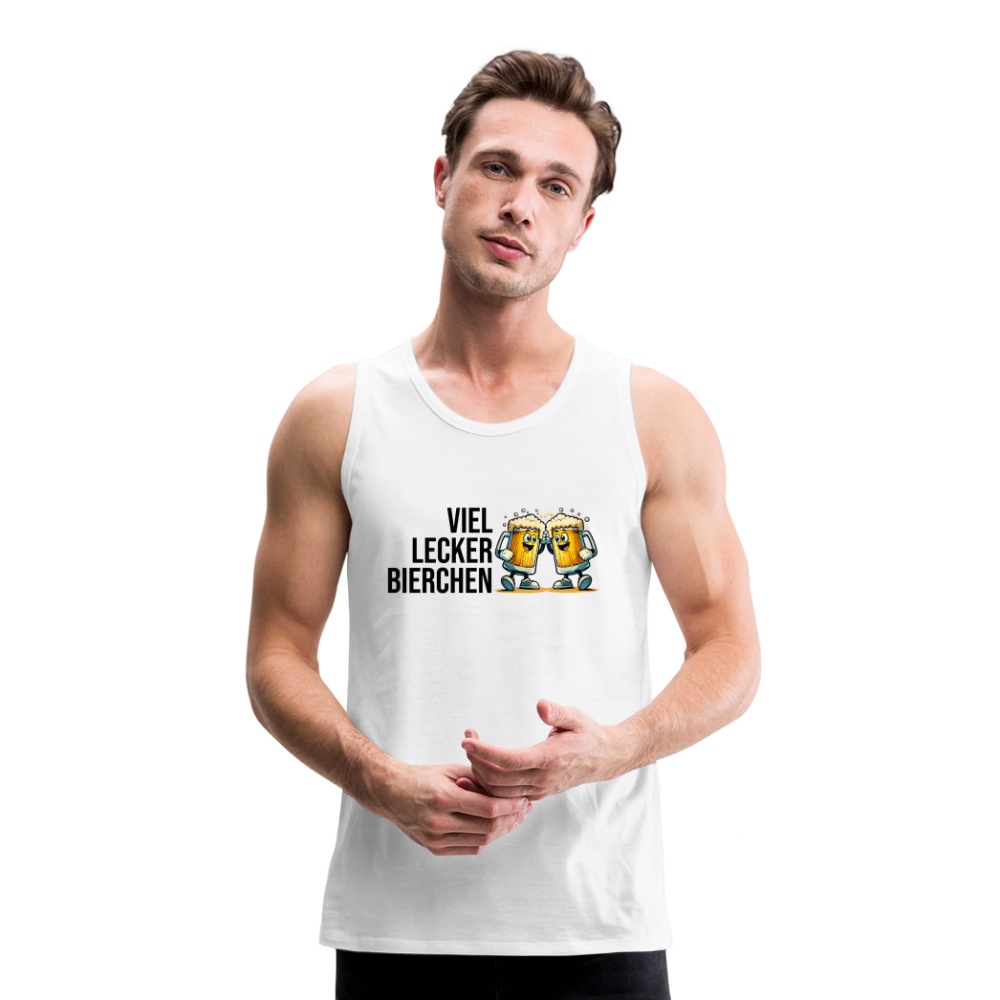 Viel Lecker Bierchen Tanktop - Weiß