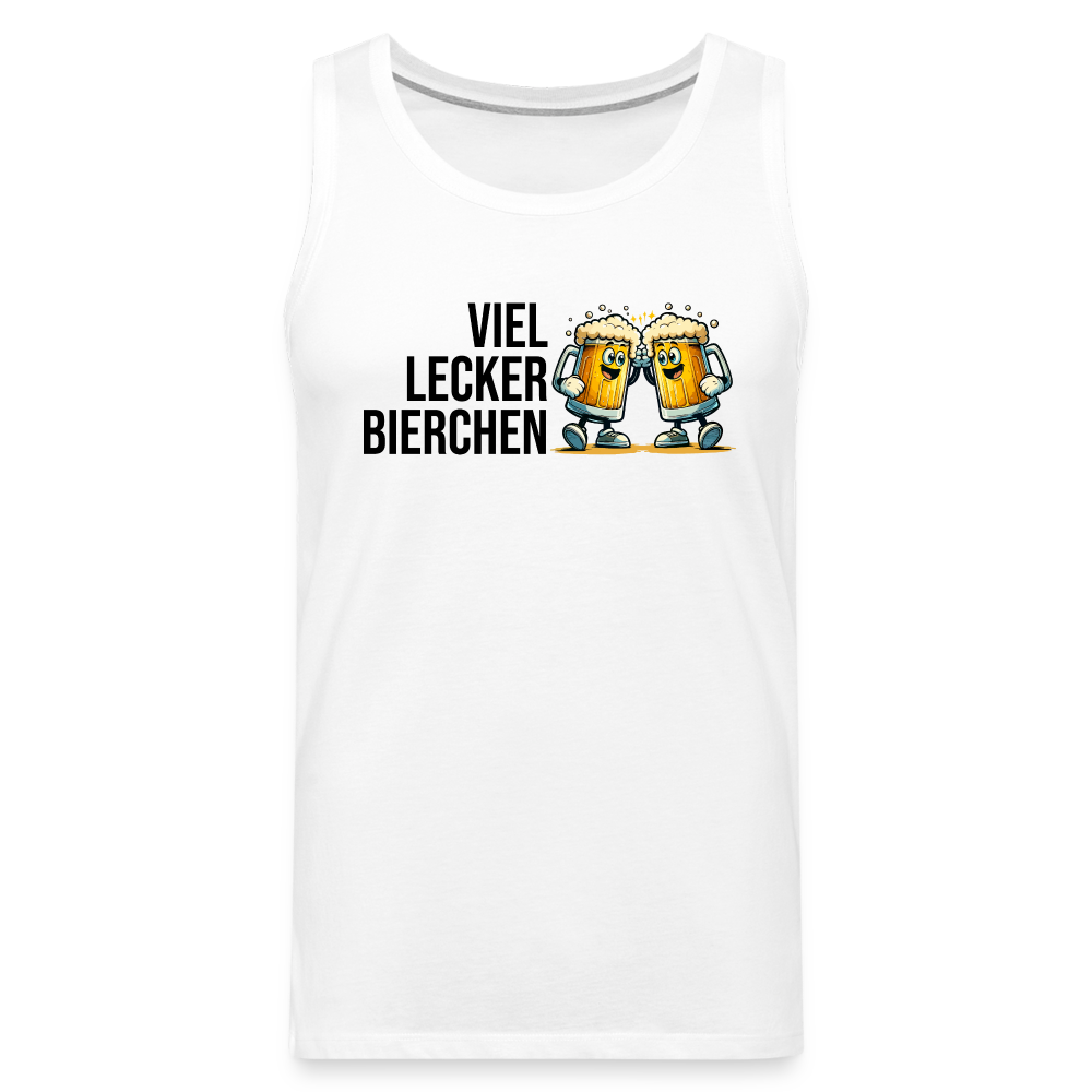 Viel Lecker Bierchen Tanktop - Weiß