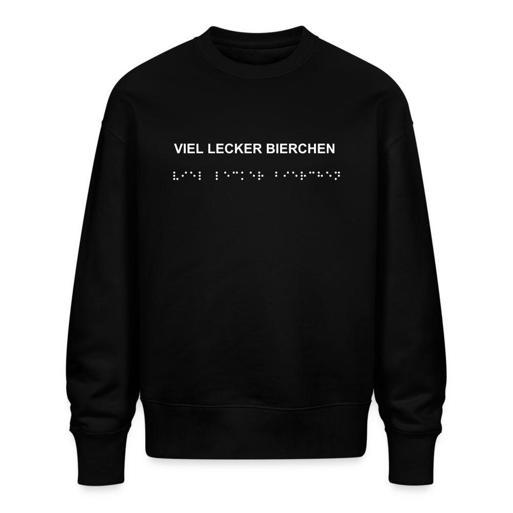 Viel Lecker Bierchen Pullover - Schwarz