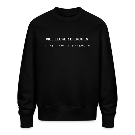 Viel Lecker Bierchen Pullover - Schwarz